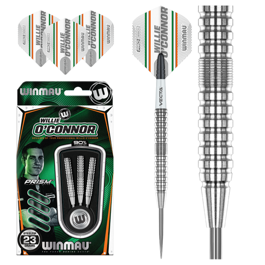 Winmau Willie O'Connor Steel Tip Darts
