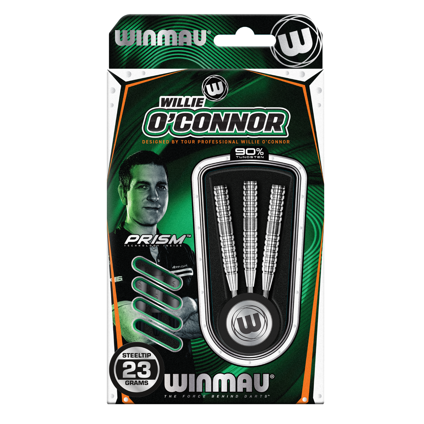 Winmau Willie O'Connor Steel Tip Darts
