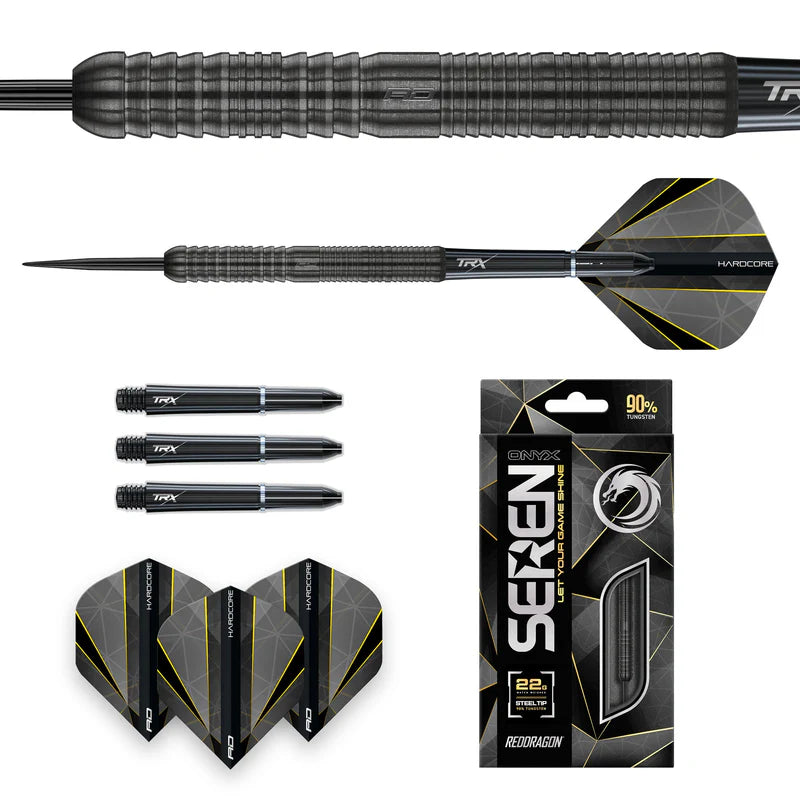 Red Dragon Seren 1 Onyx Steel Tip Darts