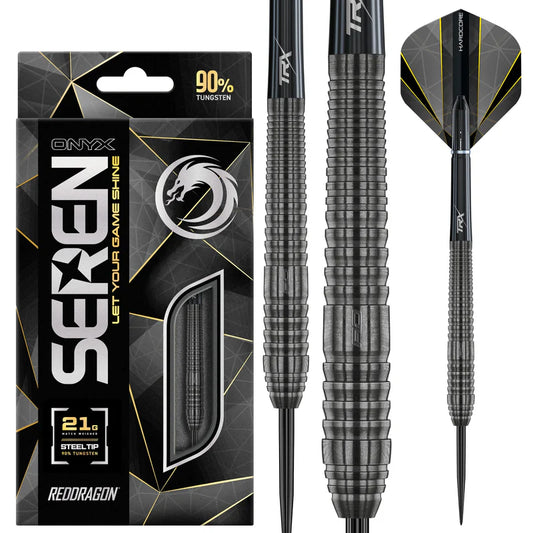 Red Dragon Seren 2 Onyx Steel Tip Darts