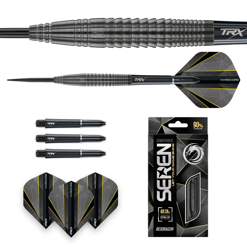 Red Dragon Seren 4 Onyx Steel Tip Darts