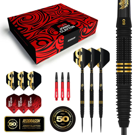 Red Dragon Jonny Clayton - Limited Edition 50 Years Player Edition