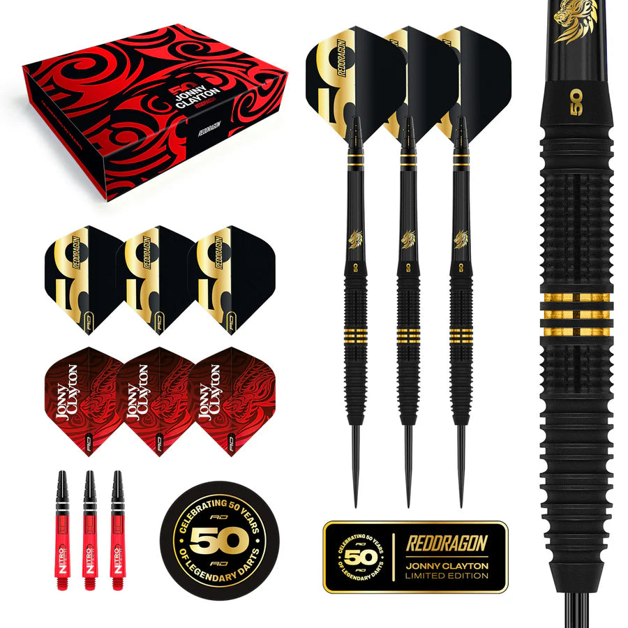 Red Dragon Jonny Clayton - Limited Edition 50 Years Player Edition