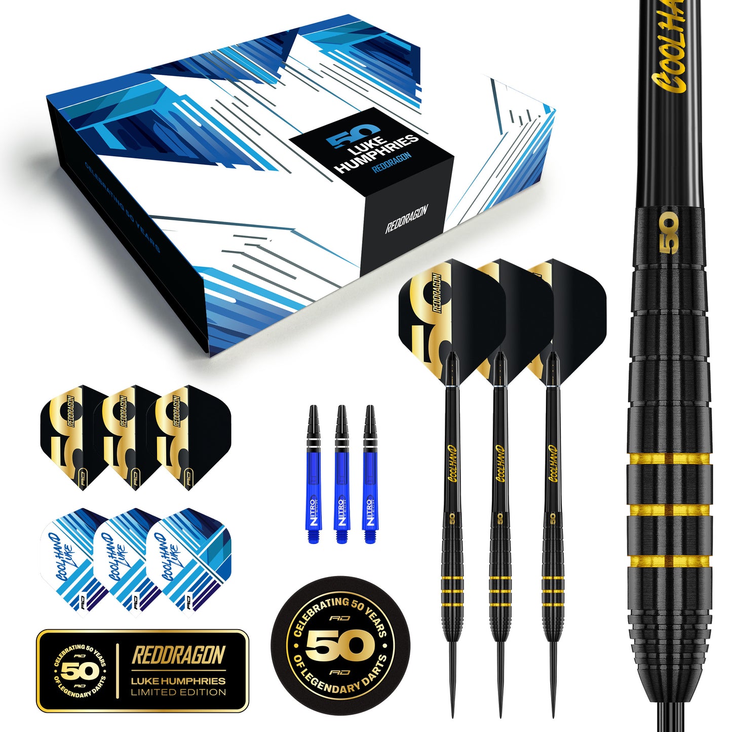 Red Dragon Luke Humphries - Limited Edition 50 Years Player Edition