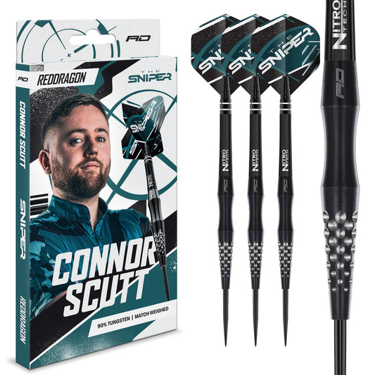 Red Dragon Connor Scutt Steel Tip Darts