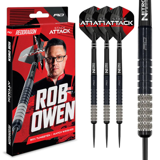 Red Dragon Rob Owen Steel Tip Darts