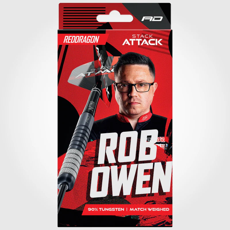 Red Dragon Rob Owen Steel Tip Darts