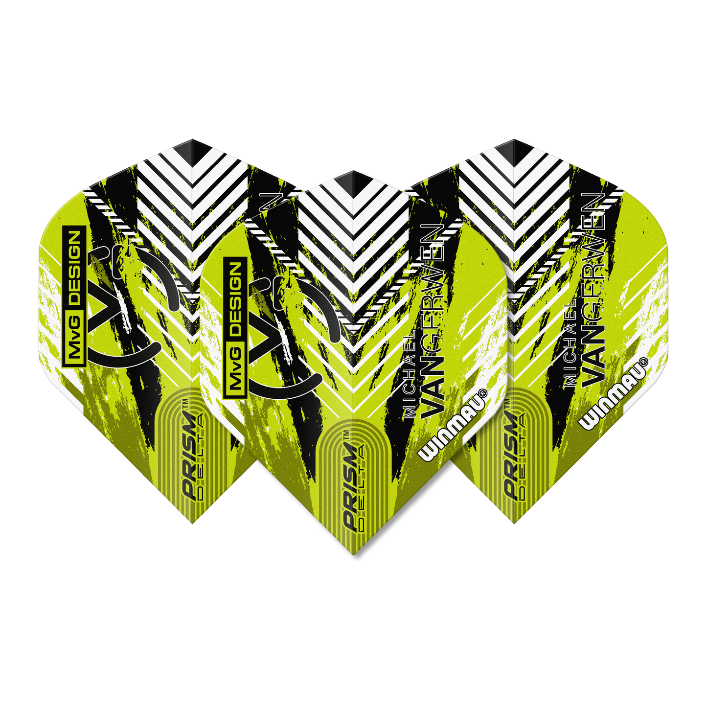 Winmau Michael Van Gerwen Prism Delta Darts Flights - MVG Design Prism V2