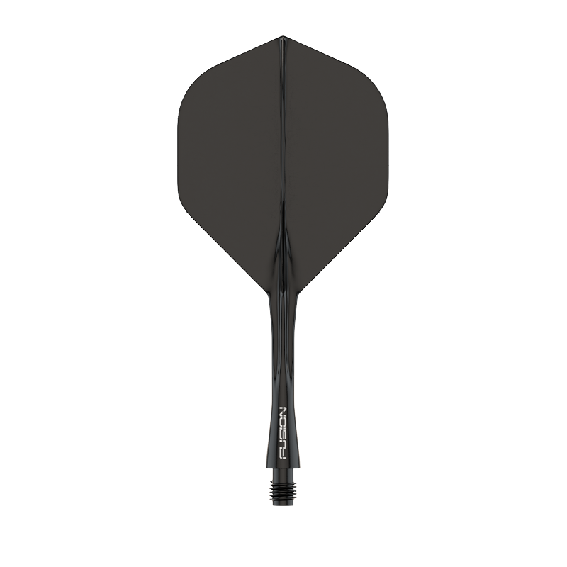 Winmau Fusion Integrated Flight / Shaft - Black No.2