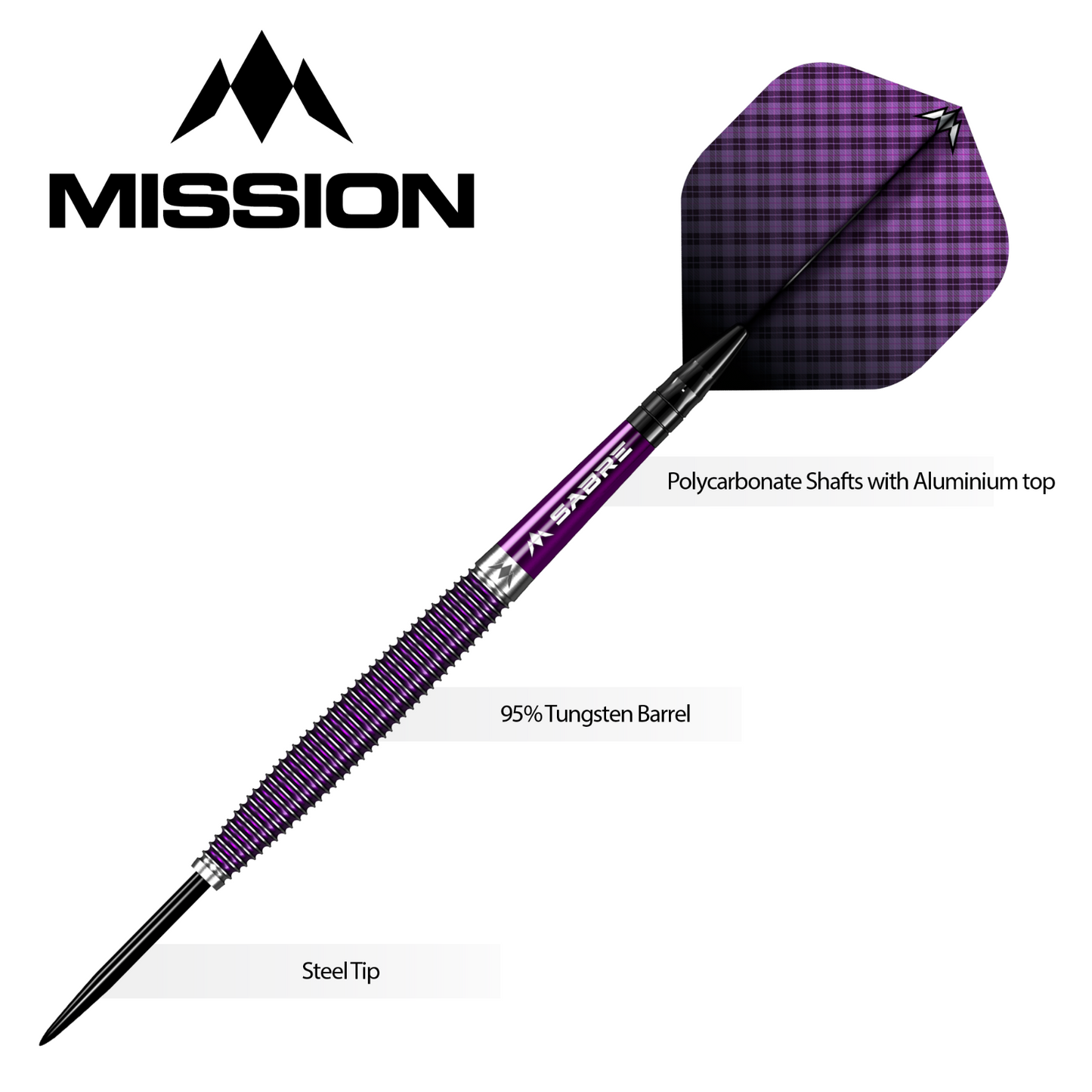 Mission Chloe O'Brien Steel Tip Darts