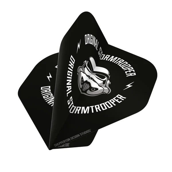 Original Stormtrooper Darts Flights - Official Licensed - Black Logo