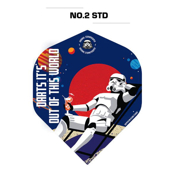 Original Stormtrooper Darts Flights - Official Licensed - Out of this World