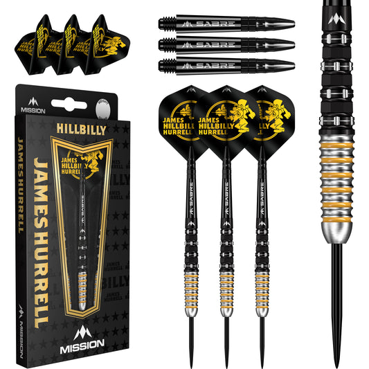 Mission James Hurrell V2 Steel Tip Darts