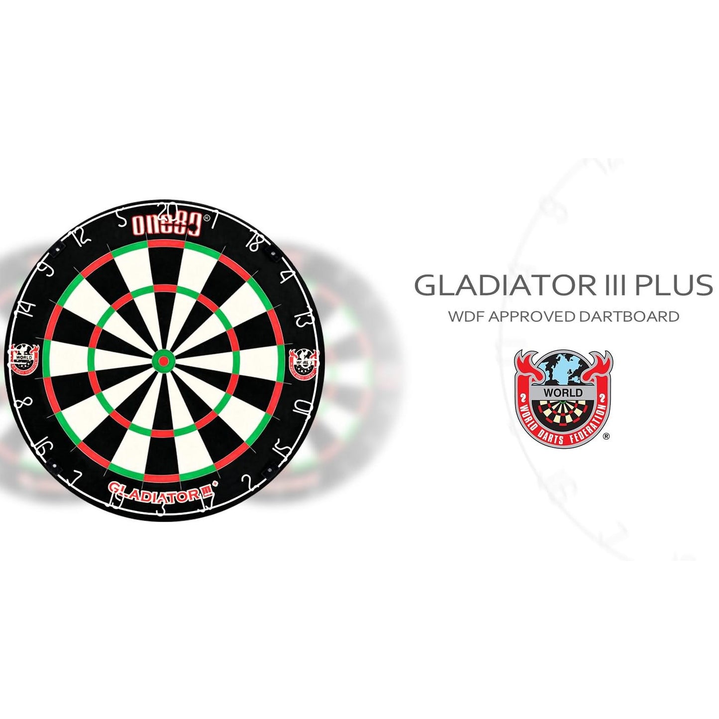 One80 Gladiator 3+ Sword Edge Wire Dartboard