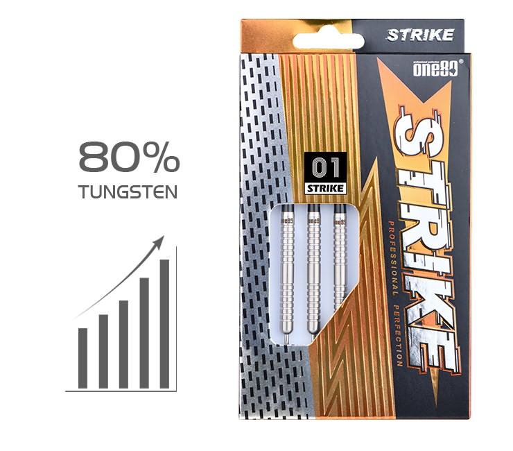 One80 Strike 01 Steel Tip Darts