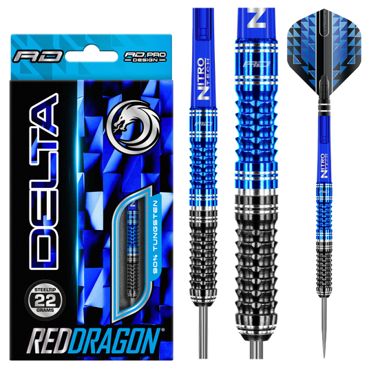 Red Dragon Delta 1 Steel Tip Darts