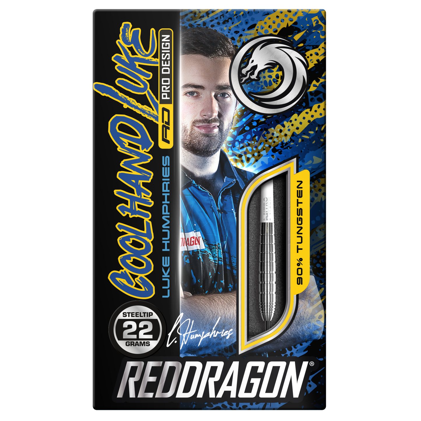 Red Dragon Luke Humphries TX1 Steel Tip Darts