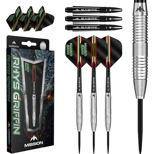 Mission Rhys Griffin Steel Tip Darts