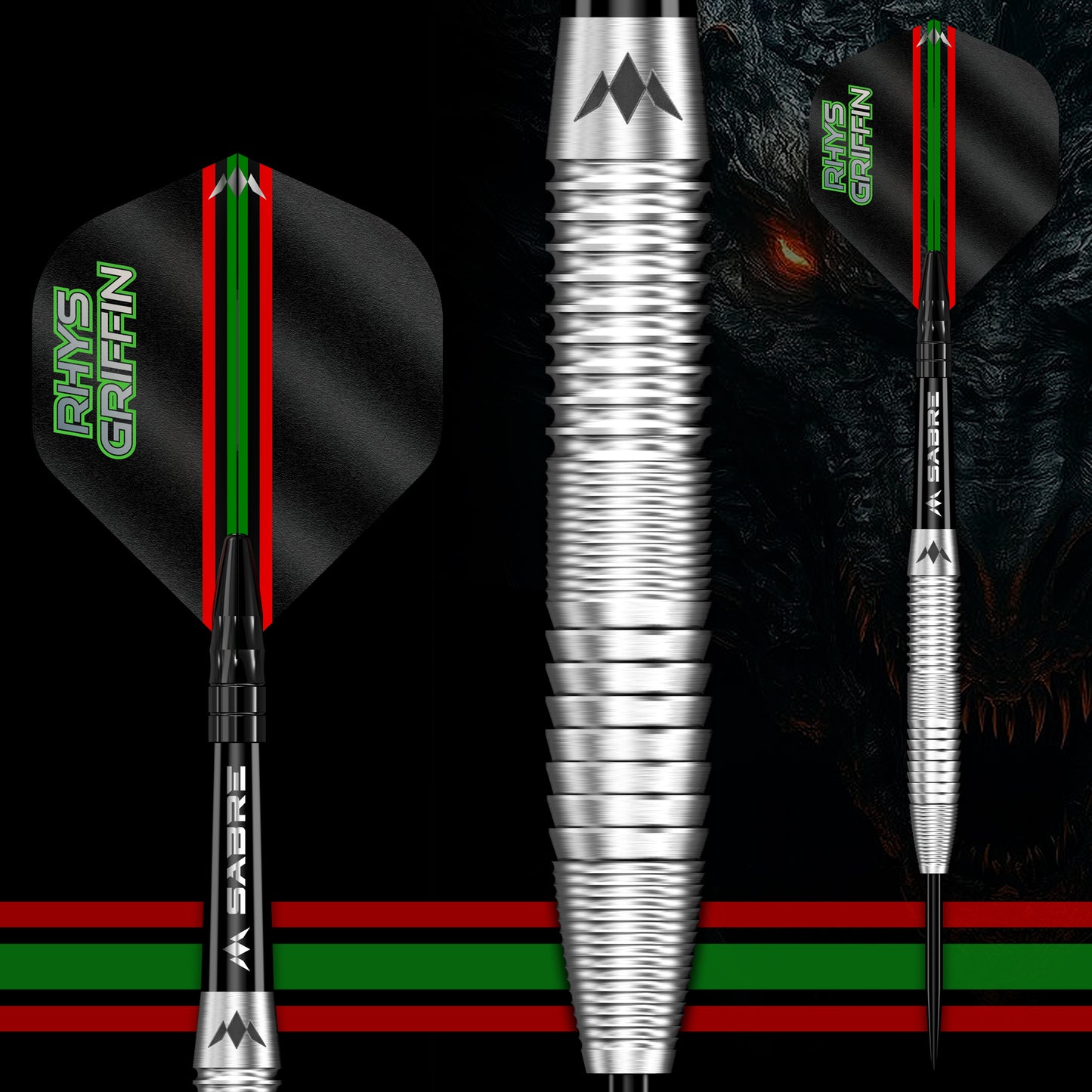 Mission Rhys Griffin Steel Tip Darts