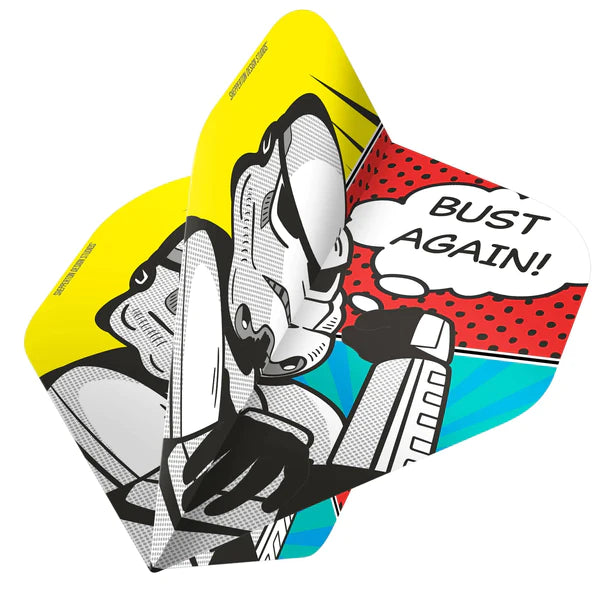Original Stormtrooper Darts Flights - Official Licensed - Bust Again