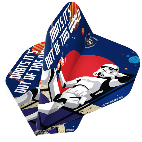 Original Stormtrooper Darts Flights - Official Licensed - Out of this World