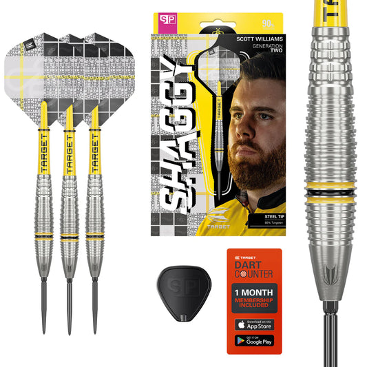 Target Scott Williams Gen 2 Steel Tip Darts