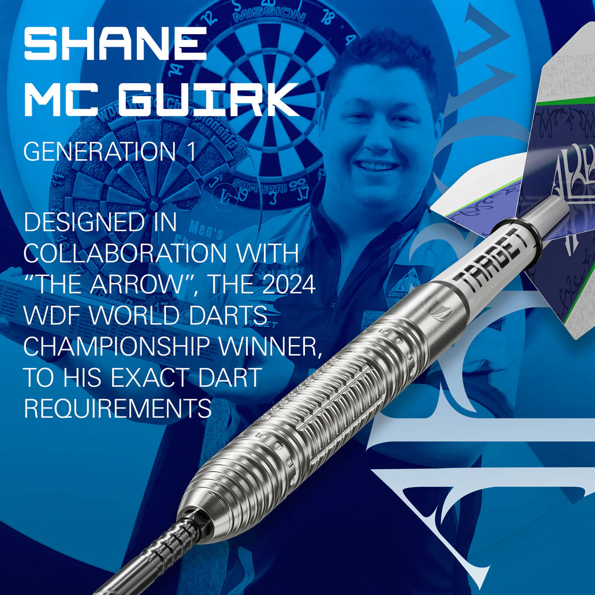 Target Shane McGuirk Steel Tip Darts