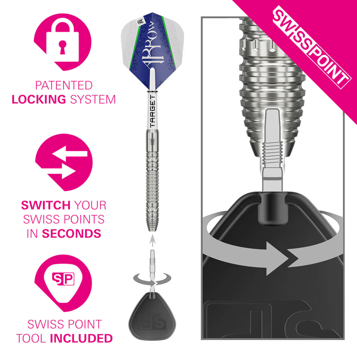 Target Shane McGuirk Steel Tip Darts