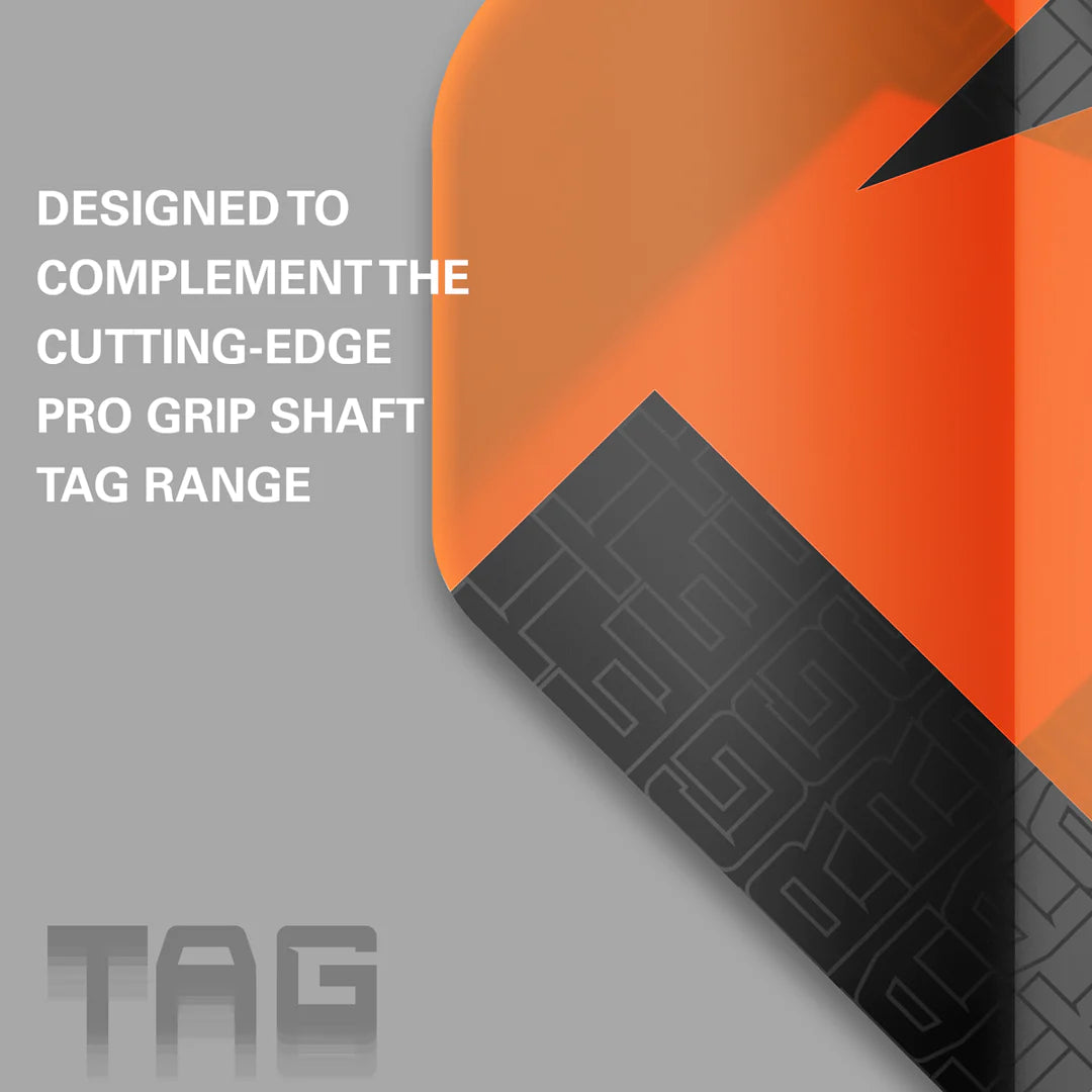 Target TAG Darts Flights - Orange - 3 Sets