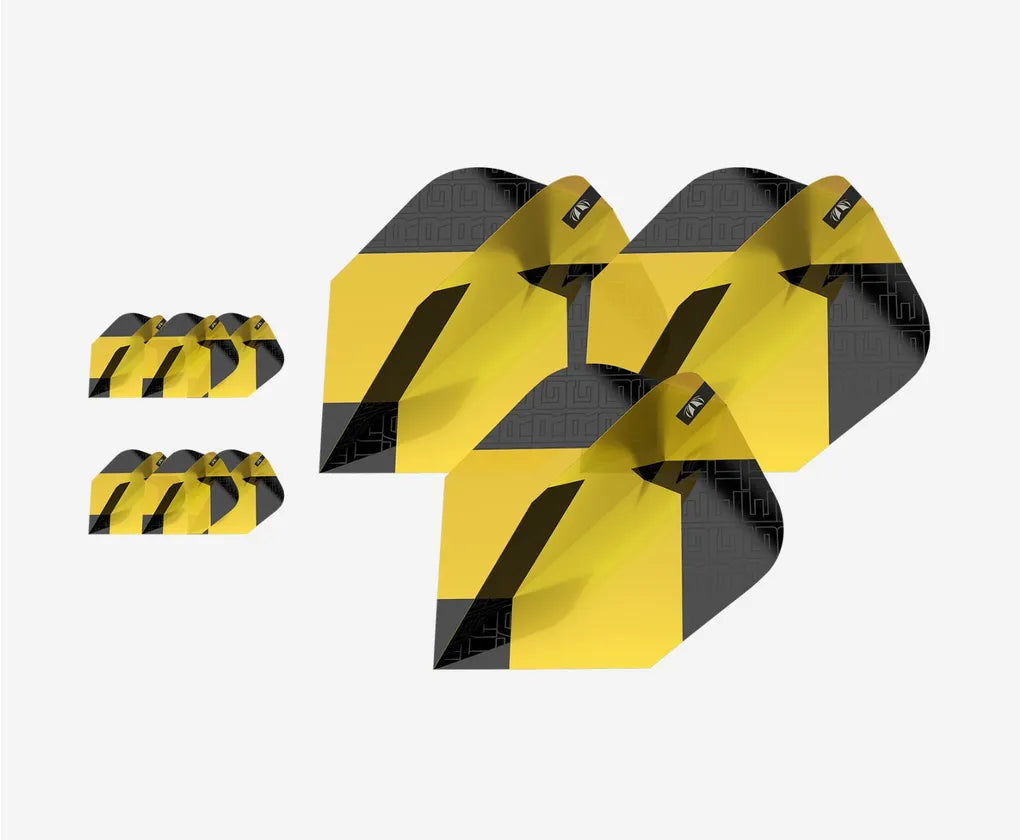 Target TAG Darts Flights - Yellow - 3 Sets