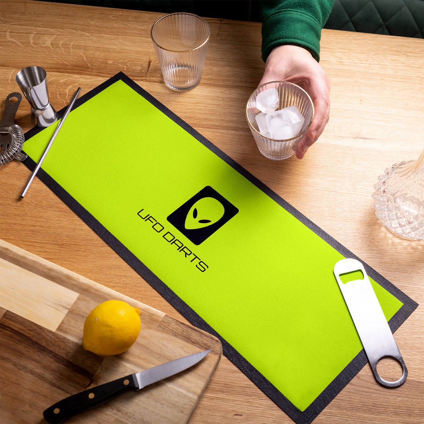 UFO Darts - Logo Bar Runner