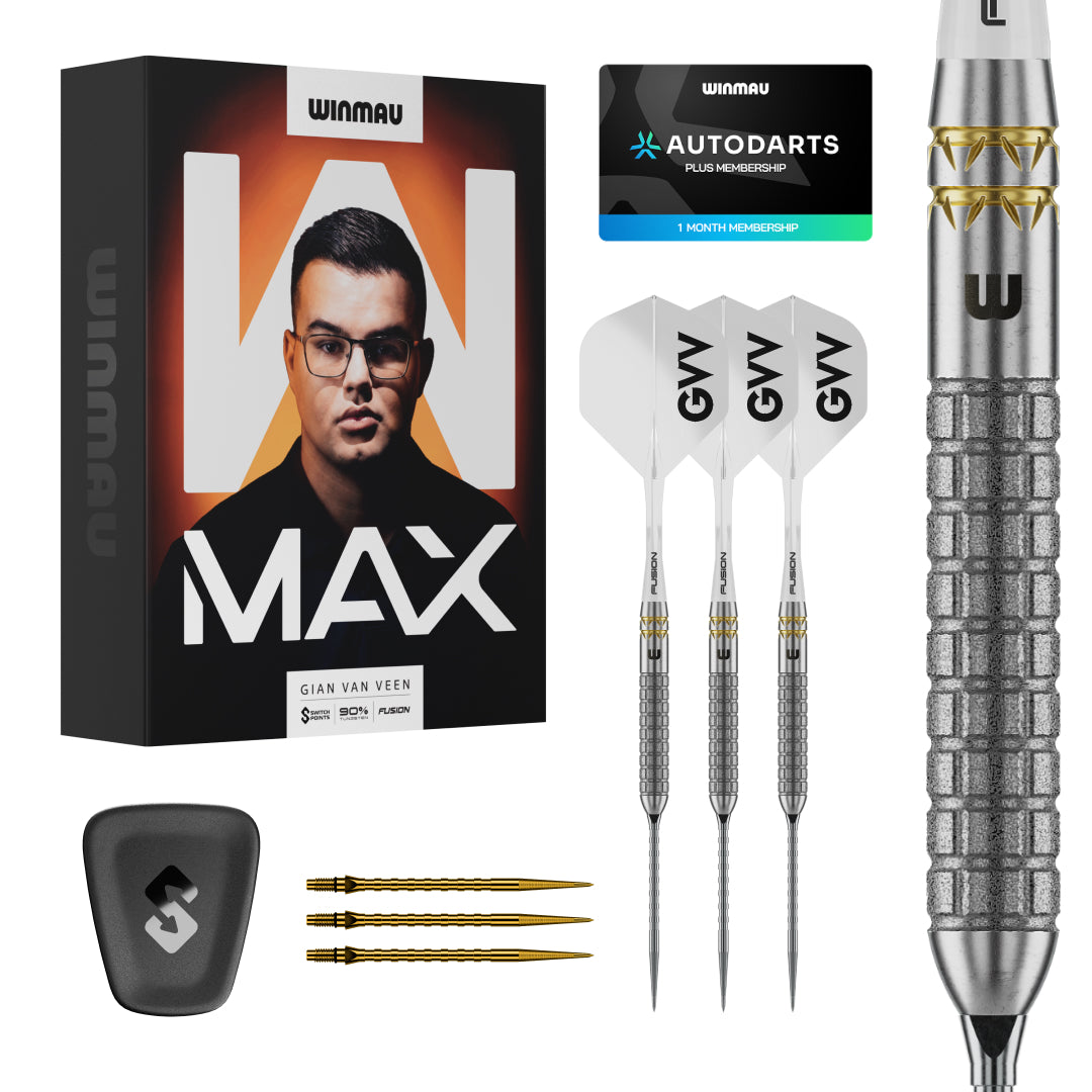 Winmau Gian Van Veen W-MAX Switch Point Darts