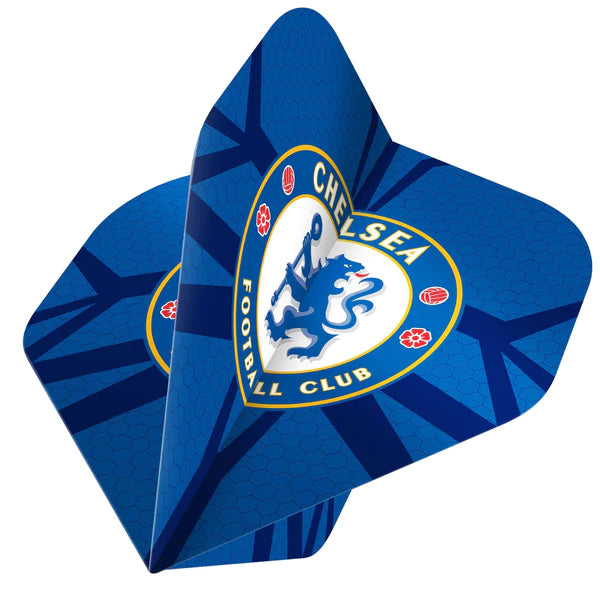 Chelsea FC Official Darts Flights - Pattern Logo