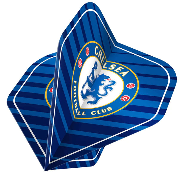 Chelsea FC Official Darts Flights - Stripe Logo