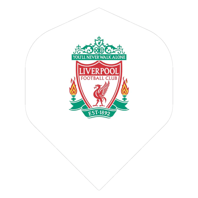 Liverpool FC Official Darts Flights - White