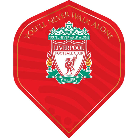 Liverpool FC Official Darts Flights - Red