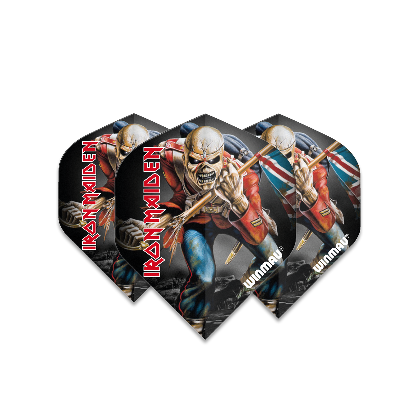 Winmau Rock Legends Darts Flights - Iron Maiden Trooper (Eddie)