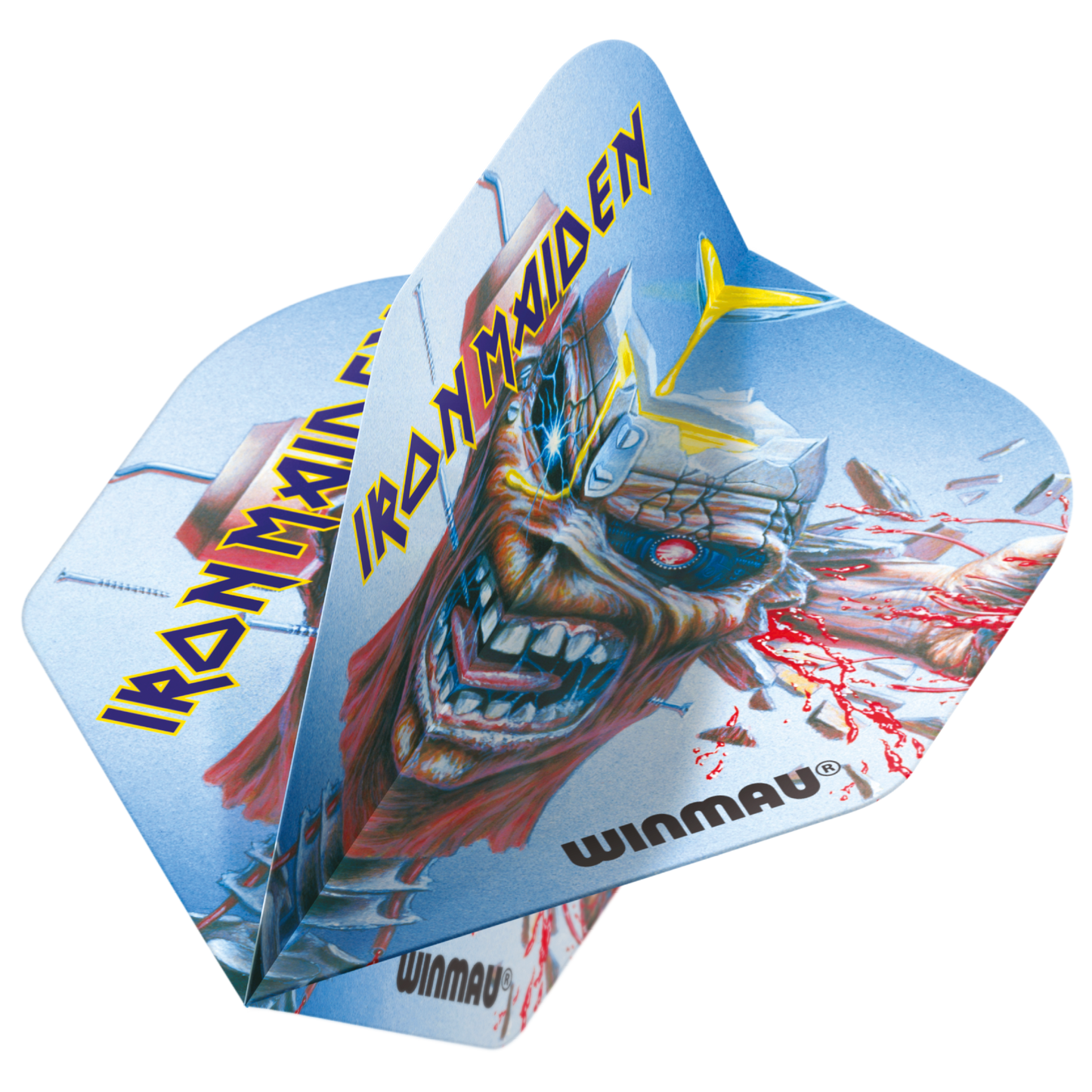 Winmau Rock Legends Darts Flights - Iron Maiden Can I Play With Madness