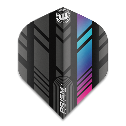 Winmau Prism Delta Darts Flights - Black