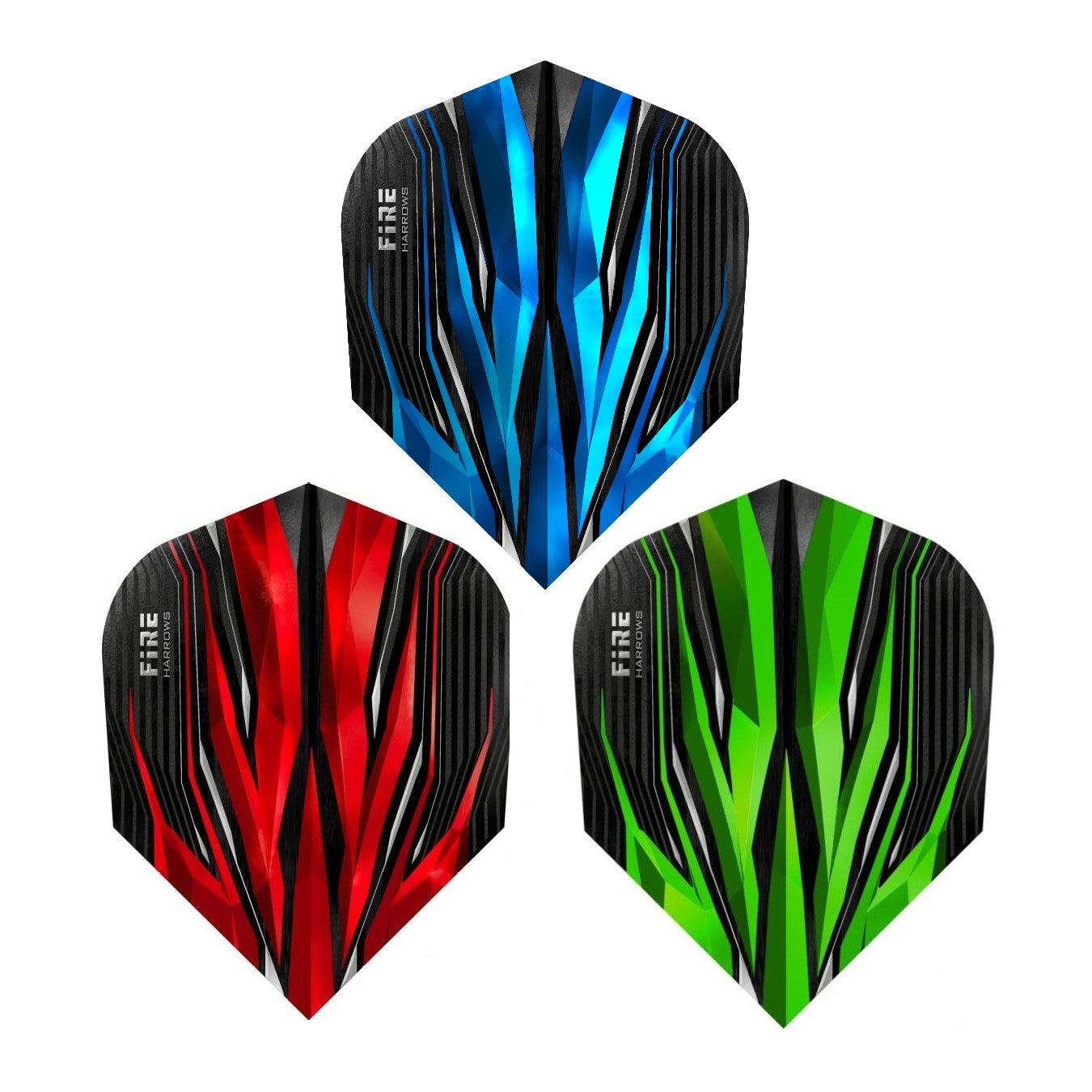 Harrows Fire Darts Flights - No.6 Standard