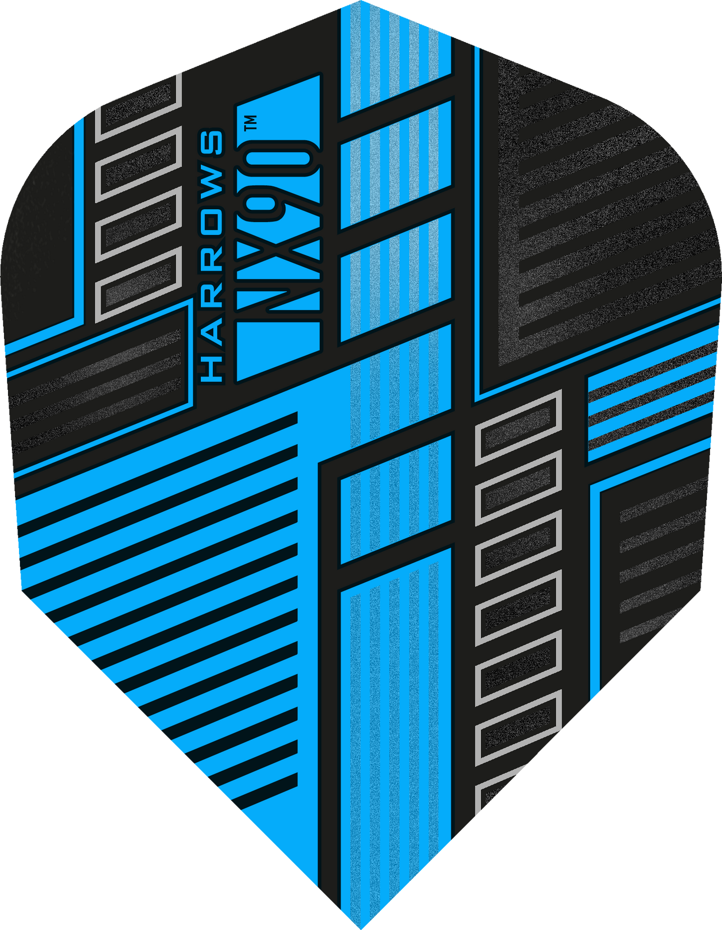 Harrows NX90 Darts Flights - No.6 Standard