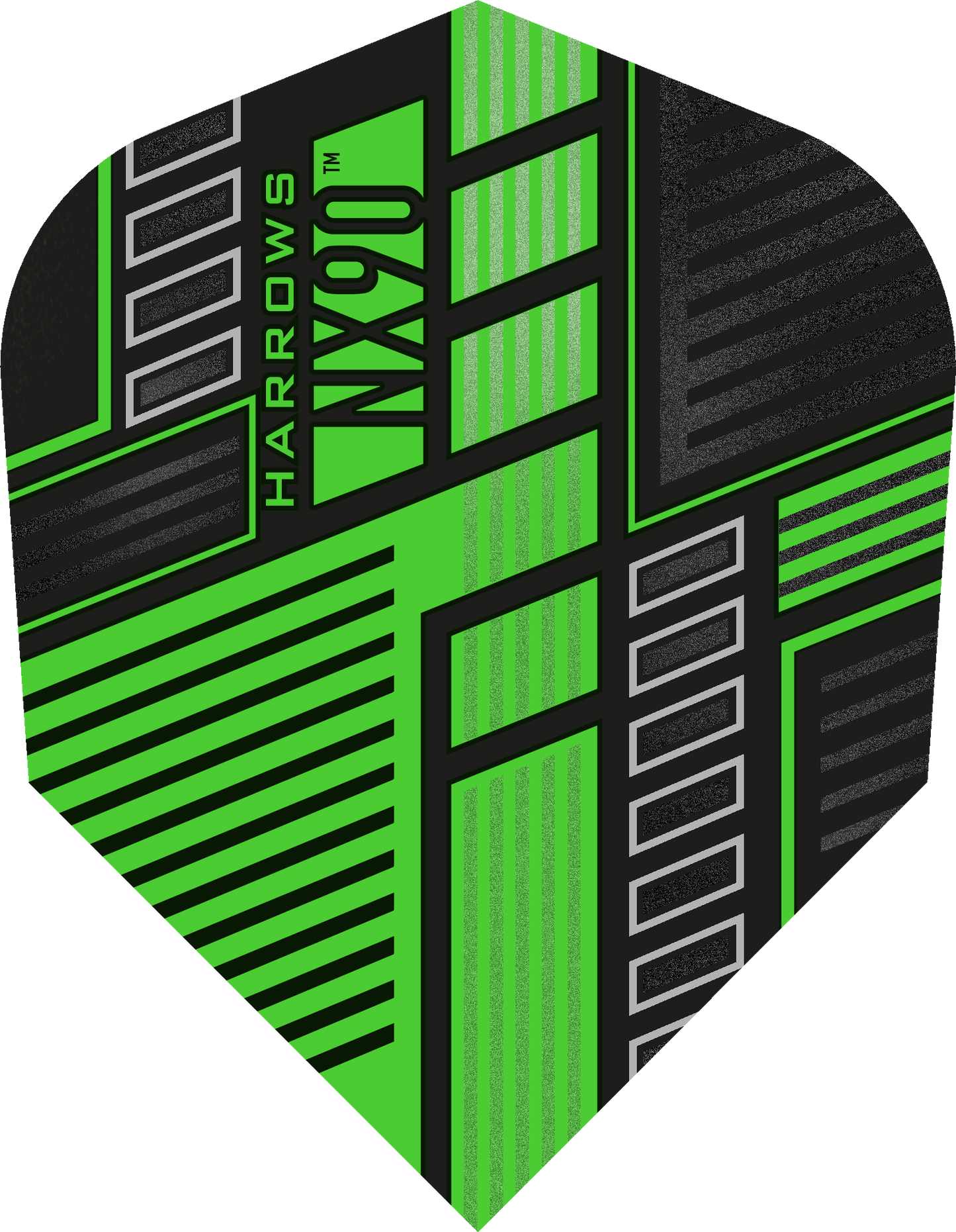 Harrows NX90 Darts Flights - No.6 Standard