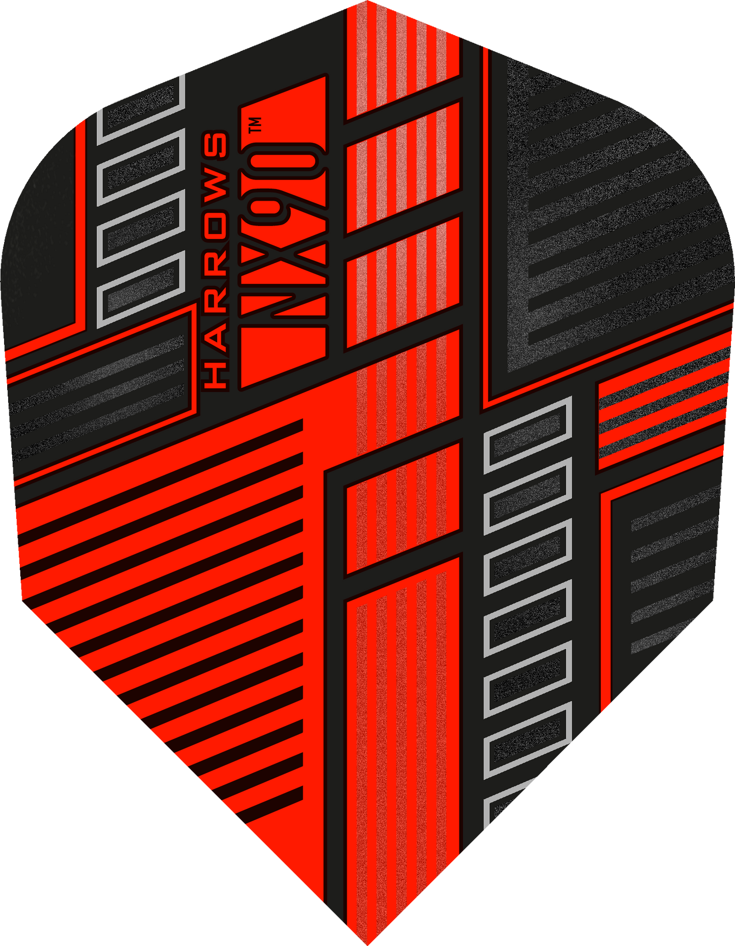 Harrows NX90 Darts Flights - No.6 Standard