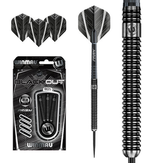 Winmau Blackout Steel Tip Darts
