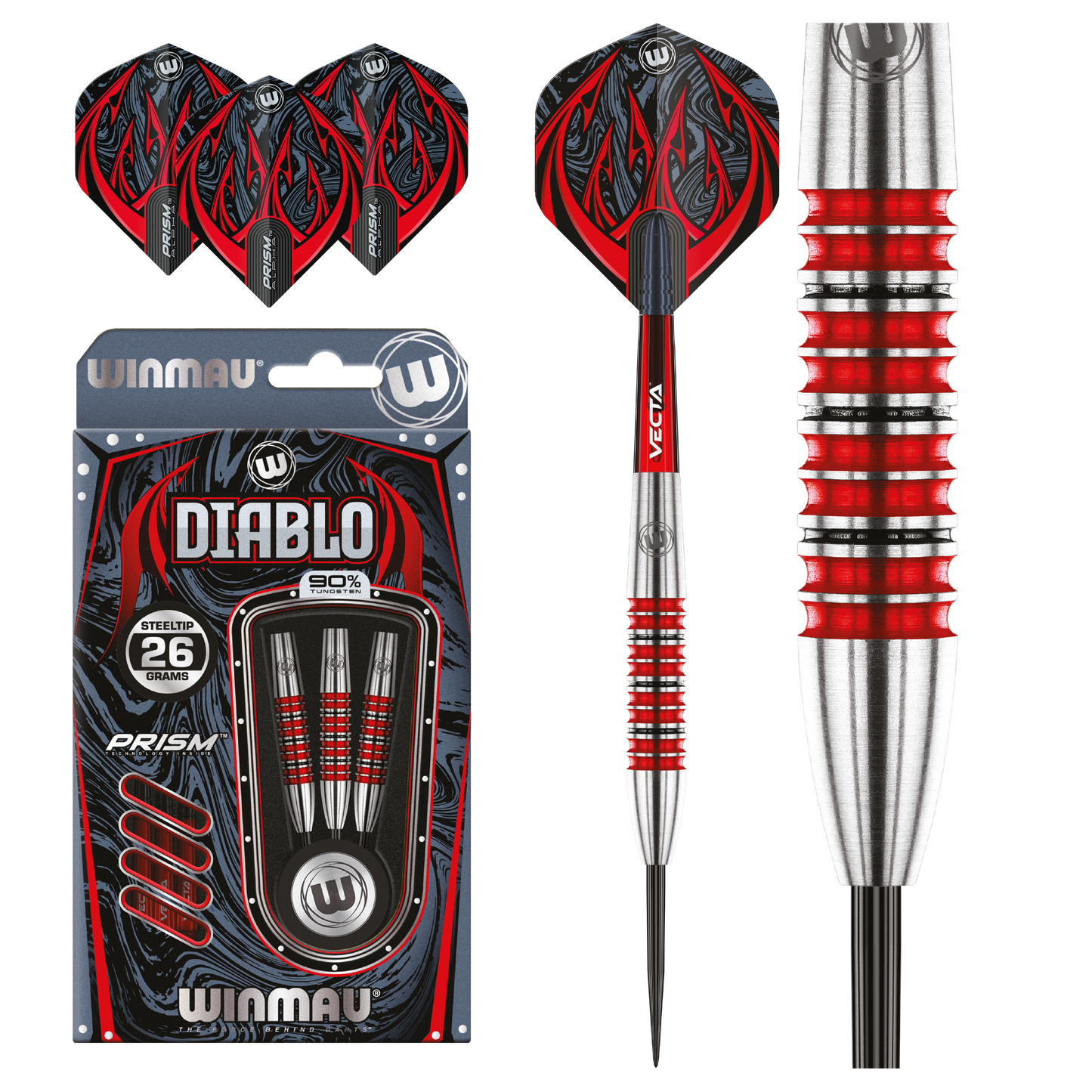 Winmau Diablo Steel Tip Darts