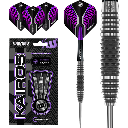 Winmau Kairos Steel Tip Darts (Bomb)