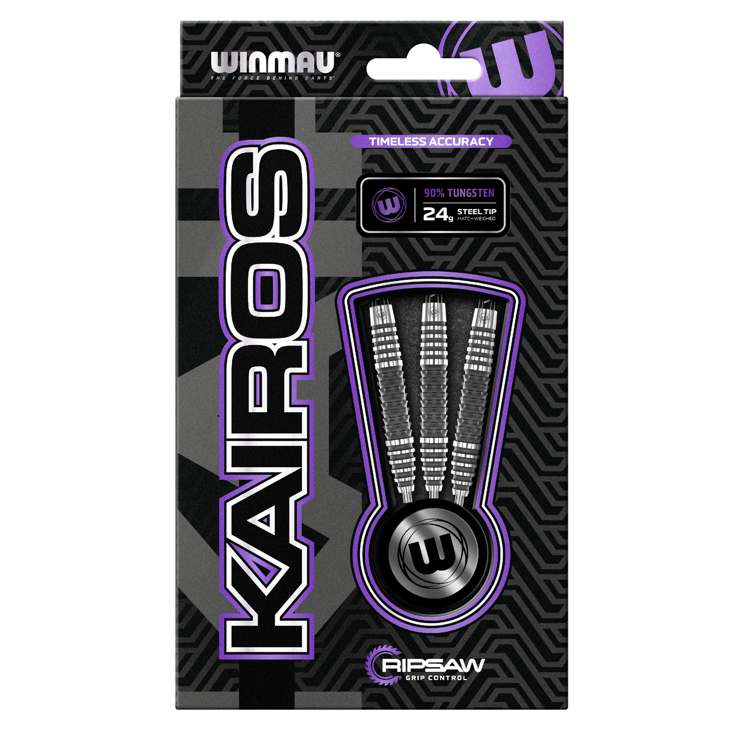 Winmau Kairos Steel Tip Darts (Torpedo)