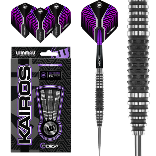 Winmau Kairos Steel Tip Darts (Torpedo)