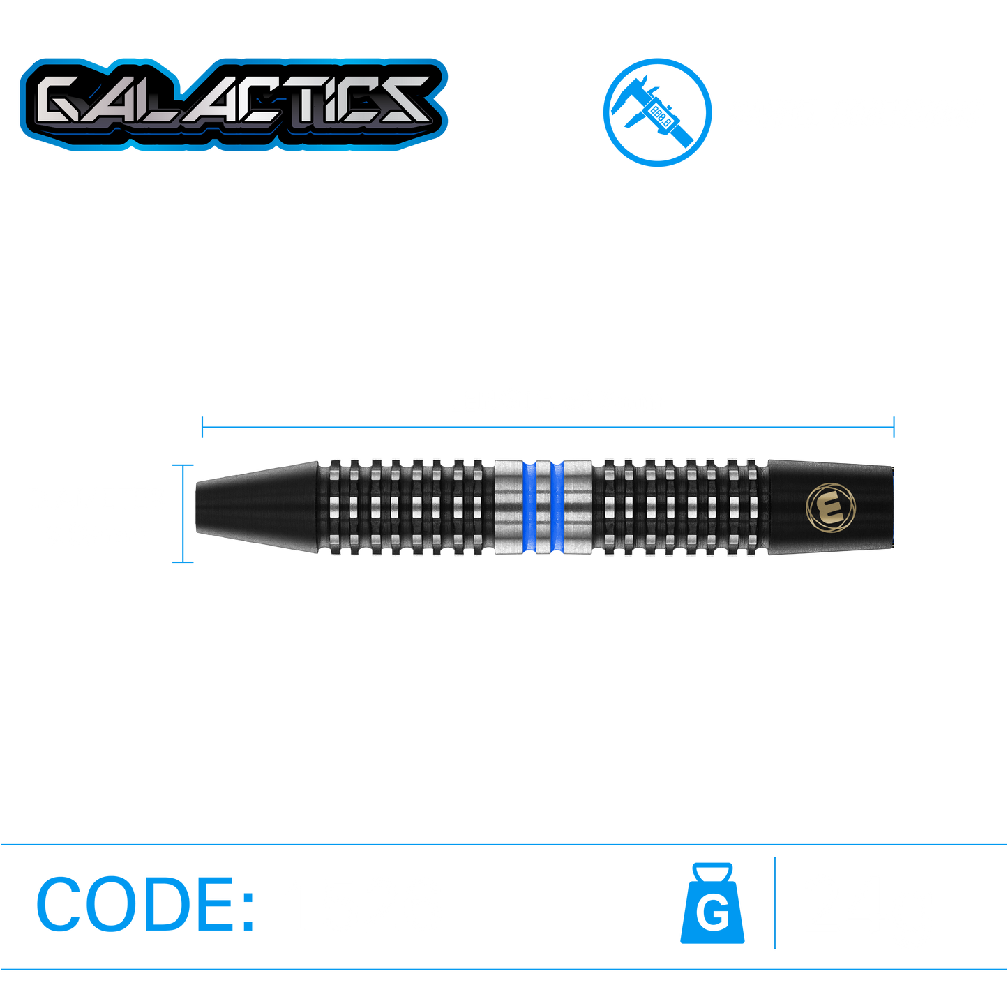 Winmau Galactics Steel Tip Darts