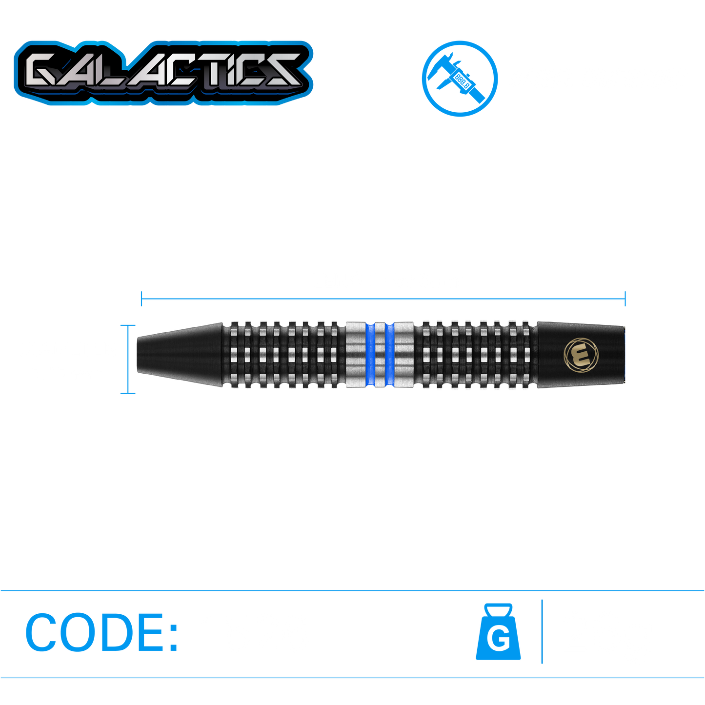 Winmau Galactics Steel Tip Darts